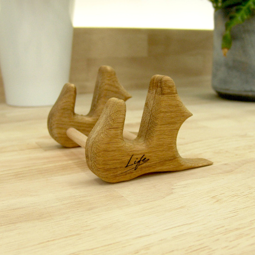 Signature Solid Oak Serving Paddle Board