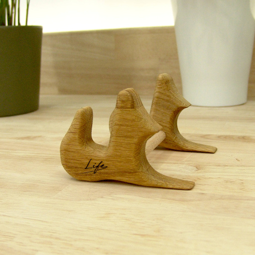 Signature Solid Oak Serving Paddle Board