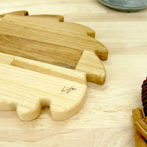 Hedgehog Chopping Board - Oak & Ash