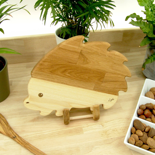 Hedgehog Chopping Board - Oak & Ash