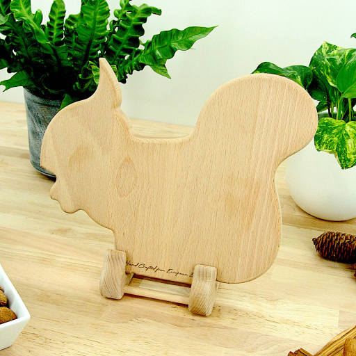 Squirrel Chopping Board - Beech