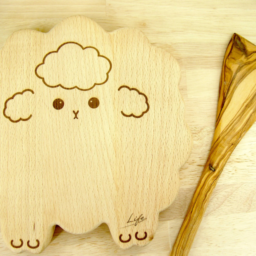 Sheep Chopping Board - Beech