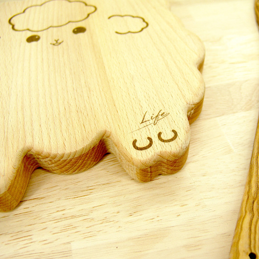 Sheep Chopping Board - Beech