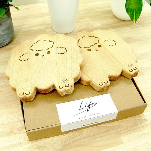 Sheep Chopping Board - Beech