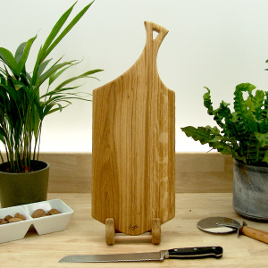 Signature Solid Oak Serving Paddle Board