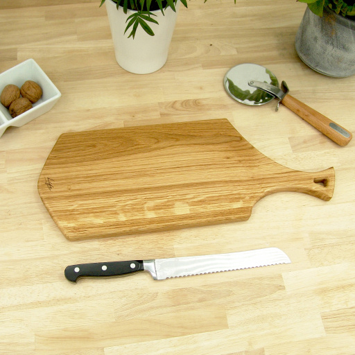 Signature Solid Oak Serving Paddle Board