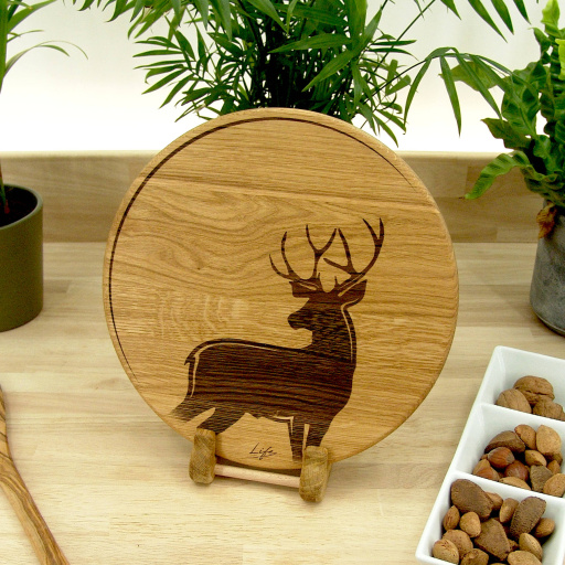 Stag in the Moon Chopping Board