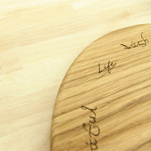 Lord of the Rings Chopping Board - Oak Large 30cm - Ring of Power