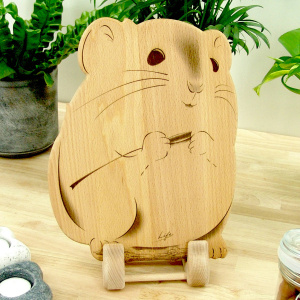 Harvest Mouse Chopping Board - Beech
