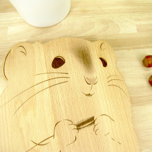 Harvest Mouse Chopping Board - Beech