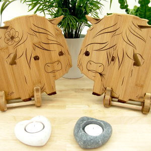Highland Cow Chopping Board Set – Hagrid & Hetty