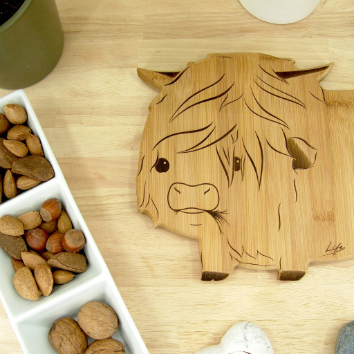 Highland Cow Chopping Board - Hagrid