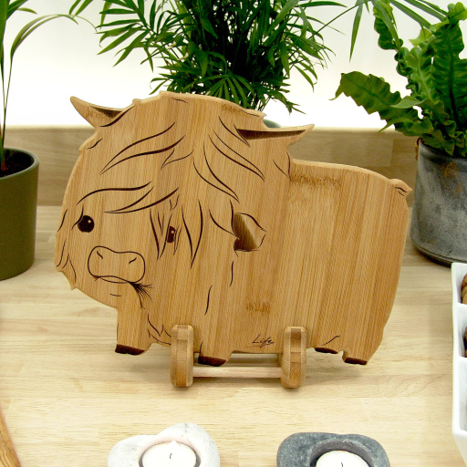 Highland Cow Chopping Board - Hagrid